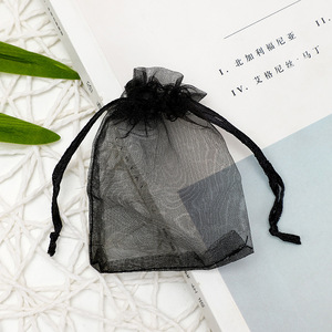 Organza <b>Mesh</b> Drawstring Bags <b>Insect</b> Resistant for Candy Fruit Cosmetics Jewelry Box Packing - Product Image 6
