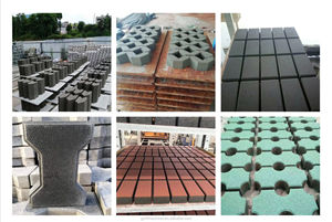 Esnek Mini tuğla makinesi içi boş blok makinesi beton tuğla yapma blokları yapma makineleri - Product Image 5