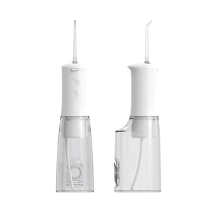 Irrigateur <span class=keywords><strong>oral</strong></span> sans fil étanche 300ML grand réservoir IPX7 avec 360 ° buse Rotation eau Pick dents Flosser Rechargeable - Product Image 5
