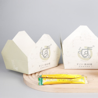 Boîte à sushi en papier de qualité alimentaire bon marché et en gros écologique Boîte à lunch pour hamburger avec ailes de poulet frites
