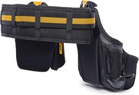 Juego de Cinturón de Herramientas Modular ClipTech Serie 3 Piezas, Sistema ClipTech con 2 Bolsas Resistentes, Cinturón Acolchado de Alta Resistencia 1680D