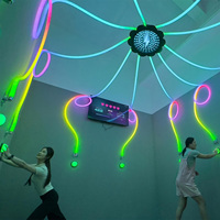 Système de jeu interactif Active Gaming Activate Flash Game avec bande lumineuse LED à bouton pour activer la salle de jeu
