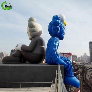 Escultura de Fibra de Vidrio Personalizada para Centros Comerciales, Decoración de Paisajes Exteriores, Hermosa Decoración para Plazas de Ciudad, Parques, Figuras de Dibujos Animados de Gran Tamaño - Product Image 5