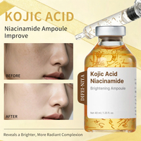 Kit de Soins Visage OEM ODM : Sérum Ampoule 3-en-1 Anti-Âge, Éclaircissant et Réparateur au Collagène et Peptides – Personnalisation du Logo Usine
