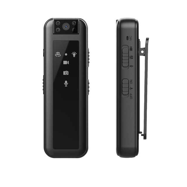 Body Worn Portable Mini Sports Camera Full HD 1080P Wide Angle 180 and Accessories Smart Video Audio Recorder