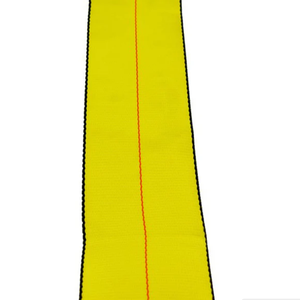 미국 표준 고강도 1 플라이 폴리에스터 리프팅 슬링 25mm-250mm 황색 웨빙 재료 - Product Image 4