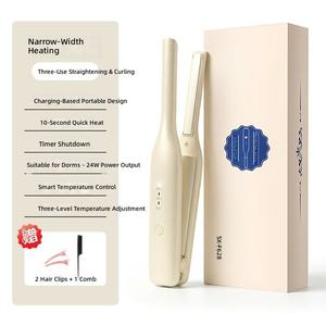 Plancha de pelo tres en uno, herramienta iónica para alisar el cabello, herramienta para rizar y alisar el cabello - Product Image 6
