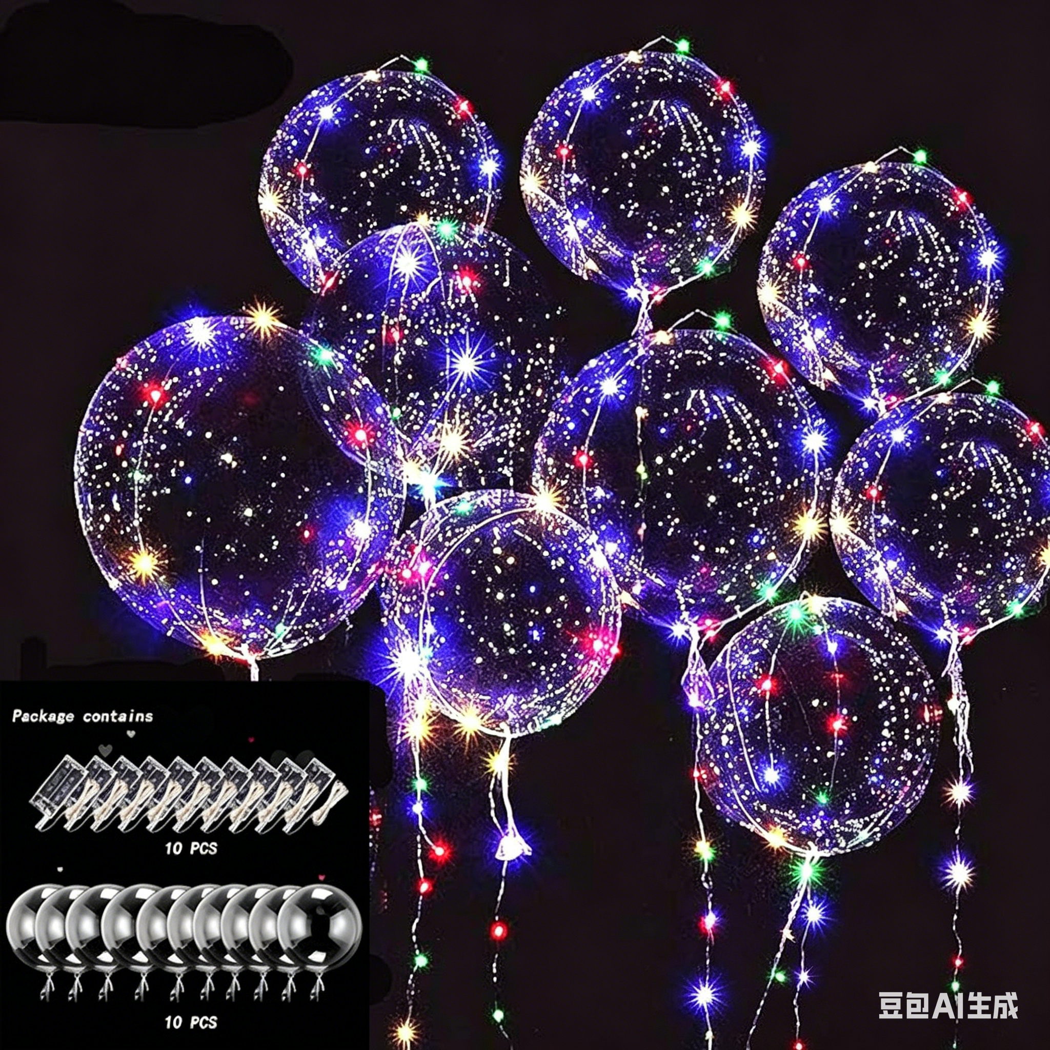 Lampe colorée