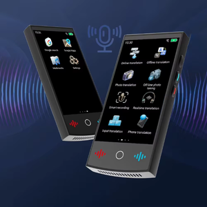 Traducteur vocal intelligent portable Wi-Fi 138 langues en gros pour affaires et voyages, en temps réel, en ligne/hors ligne, avec enregistreur vocal IA - Product Image 1
