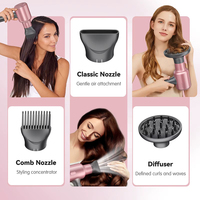 Sèche-cheveux de voyage MINI professionnel, haute puissance, ionique, haute vitesse, sèche-cheveux BLDC, sèche-cheveux de voyage