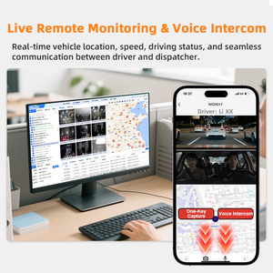 <span class=keywords><strong>Cam</strong></span>éra de tableau de bord avec moniteur à distance en temps réel caché à l'avant, dans la <span class=keywords><strong>cabine</strong></span> et à l'arrière, <span class=keywords><strong>cam</strong></span>éra 1080P avec GPS, surveillance à angle large, boîte noire de voiture - Product Image 5