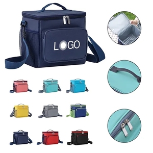 Bolsa Térmica Porta Alimentos Negra, a la Moda, Aislada, Impermeable, para Adultos, para Campamentos, Picnics y Fiestas - Product Image 2