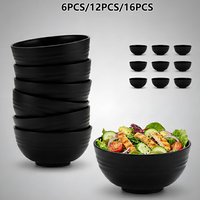 Bol à salade de riz écologique incassable avec logo personnalisé, sans BPA, en paille de blé, ensemble de bols à soupe