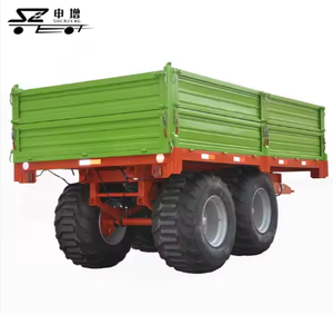 Remorque basculante à essieu tandem 10T neuve et d'occasion pour tracteur agricole, équipement de construction et composants de pneus - Product Image 3