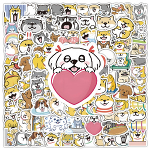 Penjualan terlaris kartun hewan Koleksi stiker lucu hiu dekorasi Desktop stiker tahan air - Product Image 4