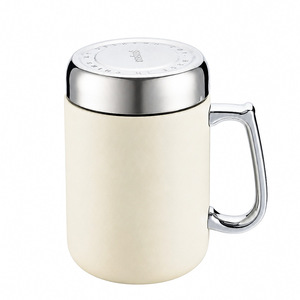Taza de Acero Inoxidable 316 con Acabado Espejo y Tapa, Taza Minimalista para Oficina, Agua, Café, Leche, Regalo Corporativo - Product Image 5