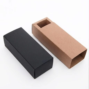 <b>Small</b>-batch Wholesale Custom Ready Stock Recyclable Kraft Paper Drawer Rigid <b>Boxes</b> PVC Transparent <b>Boxes</b> for <b>Small</b> Business - Product Image 2