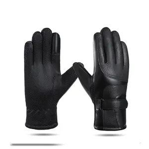 Household daily Cycling Motorcycle Driving Riding Racing Winter Running Leather Gloves for Bikers