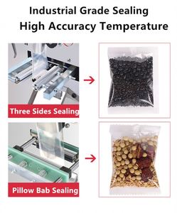 Máquina Multifunción de Envasado de Bolsas de Plástico de 1-200G para Partículas y Polvo, Café, Harina, Frijoles, Té, Llenado y Sellado - Product Image 6