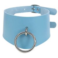 Collier ras du cou unisexe en alliage d'aluminium, style Harajuku Punk Rock Neo-Gothique, avec anneau en O, fait main, réglable, pour anniversaire