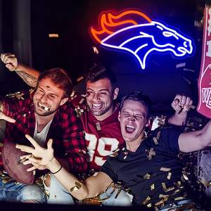 Letrero de neón de rugby para decoración de pared, luz LED de neón, decoración para la cueva del hombre, letrero de neón regulable, decoración para fiestas - Product Image 6