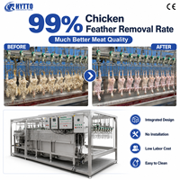 Solution d'abattage de volailles CE ISO 300-1000BPH pour abattoirs de petite et moyenne taille, machine à abattre les poulets, équipement d'abattage de volailles sans ligne d'installation