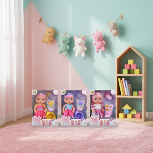 ตุ๊กตาสไตล์ดอลลี่ 30 ซม. พร้อมอุปกรณ์เสริมสำหรับเด็กเล่น - Product Image 1