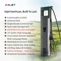 Système de charge DC split INJET 480-1920kW, refroidissement air/liquide, CCS2 300A, ISO 15118-2, gestion à distance, nouvelle station de charge Mega