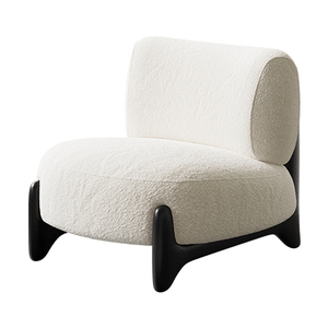 Sillón Reclinable Moderno con Armazón de Madera Maciza y Tapicería para el Hogar, Hotel, Apartamento, Salas de Estar - Product Image 6