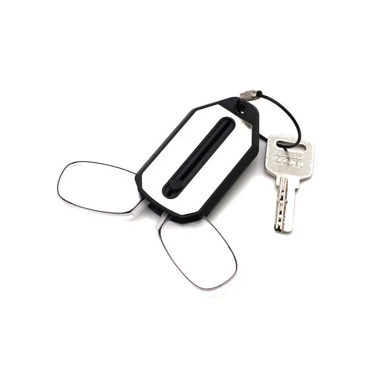 Hot Selling tragbare Clip auf NOSE TR90 Schlüssel bund Lesebrille mit Schlüssel etui