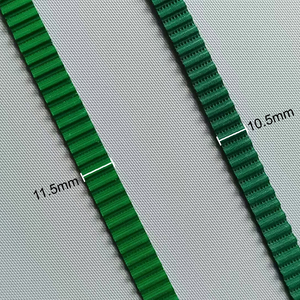 Ceinture de ruban de fil d'acier intégrée verte pour les pièces de composants d'accessoires de tige de rail de rideau électrique automatique motorisé - Product Image 2