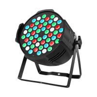 Projecteurs LED Par 54x3W Full Color RGBW 4-en-1 DMX
