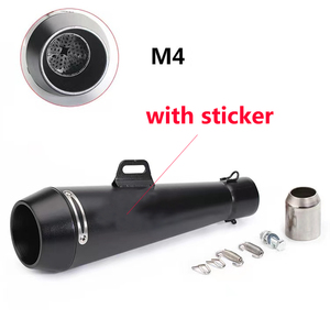 Tubo de Escape para Motocicleta de 51 mm, Silenciador Deslizable para Scooter, Motocross, Dirt Bike, Moto de 300cc, 600cc, <span class=keywords><strong>1000cc</strong></span> - Product Image 3