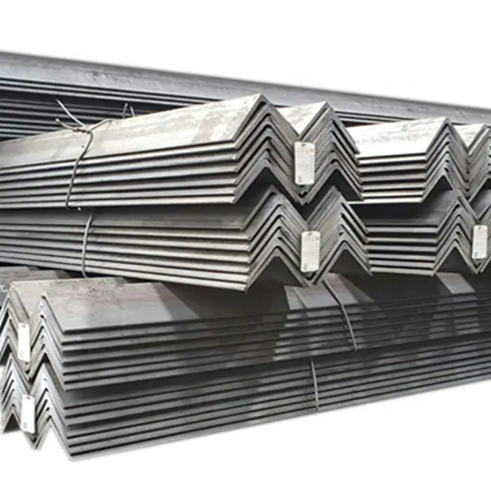 Galvanizado en forma de L GI 120 90 grados dentro de 100x100x10 12mm barra angular de metal de acero al carbono desigual igual