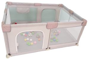 Parc de jeu intérieur pour bébé, norme européenne, avec <span class=keywords><strong>porte</strong></span> facile à installer, grand espace pour les voyages, utilisable en extérieur et en chambre - Product Image 4