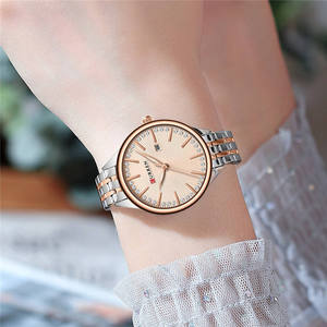 Montres à quartz pour femmes CURREN 9099, mode, étanches, bracelet en acier inoxydable, mouvement japonais, montres-bracelets avec date, montre pour femmes - Product Image 5