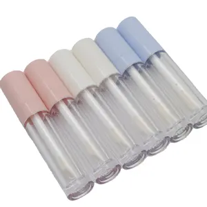 Hot Sale Big Brush Applicator Lipgloss Wholesale Custom Label Lip Glaze Tube The Large Capacity Lip Gloss Tube