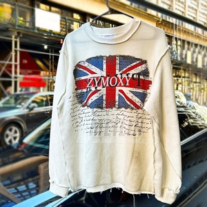 เสื้อยืดแขนยาวลายวาฟเฟิล เสื้อสเวตเชิ้ตแขนยาวแบบครอป ตัดเย็บด้วยผ้าวาฟเฟิล ผู้ผลิตเสื้อผ้าแขนยาวแบบสั่งทำ - Product Image 2