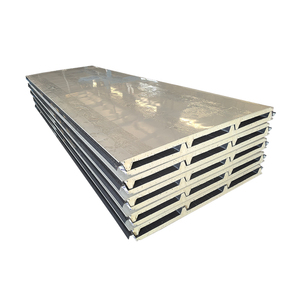 Panel termoacústico ignífugo aislado PIR/PUR PU Panel de pared sándwich Panel de techo para decoraciones interiores del hogar - Product Image 6