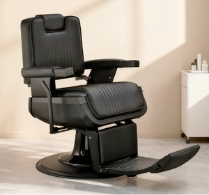 Sedia da <span class=keywords><strong>Barbiere</strong></span> Idraulica Ergonomica Reclinabile Regolabile in Altezza Durevole Portatile in Acciaio Inossidabile per <span class=keywords><strong>Salone</strong></span> Commerciale - Product Image 1