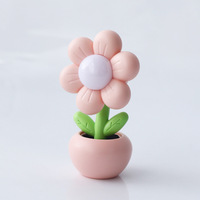Lampe de chevet décorative en forme de fleur, design Art Déco, en PP, avec lumière douce pour la décoration de table et de la maison