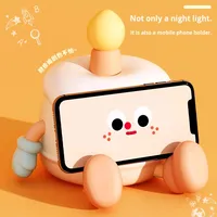 Cadeau créatif moderne en ABS pour gâteau d'anniversaire LED nuit lampe de chevet à piles capteur robinet pour enfants leurs petites amies mignonnes