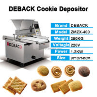DEBACK Nouvelle machine de production de biscuits et de gâteaux entièrement automatique multifonctionnelle électrique 220V Ligne de production commerciale de petite taille
