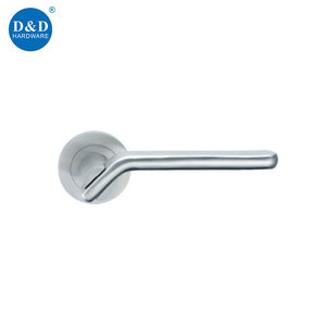 Cửa Trước Phần Cứng 304 316 Thép Không Gỉ Rắn Đòn Bẩy Tay Nắm Cửa Cho Thị Trường Châu Âu - Product Image 1