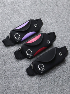 Waterproof Running Unisex <b>Large</b> Capacity Adjustable Strap Invisible Phone Holder Sweatproof Design Belt Bag Sports Waist Bag - Product Image 2
