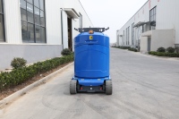 Plateforme élévatrice électrique AMWP13 7100 de type chariot élévateur en acier, conception de mât vertical Berui avec flèche