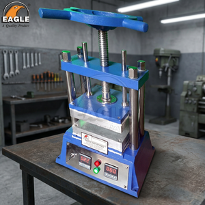 Vulcanisateur numérique (Presse à matrices) - Machine de bijouterie - Matériel de fabrication de bijoux - Eagle Machinery - Métal - Moulage de bijoux - Product Image 3
