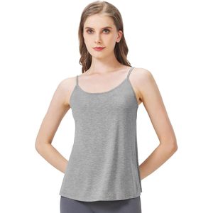 Camisole personnalisée pour femme, bretelles spaghetti réglables, débardeur doux en viscose de bambou, vêtements de nuit, tailles S-XXL - Product Image 3