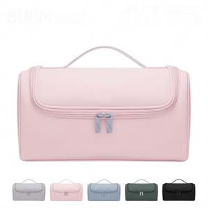 Support mural multifonctionnel en PU pour sèche-cheveux et accessoires, idéal pour les brosses à cheveux bouclés - Product Image 2