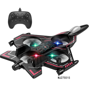 Avion de combat en mousse télécommandé 2,<span class=keywords><strong>4</strong></span> GHz à quatre axes, portée 60 m, intérieur/extérieur, <span class=keywords><strong>4</strong></span> canaux, câble USB - Product Image 2